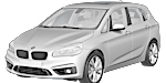 BMW F45 P252D Fault Code